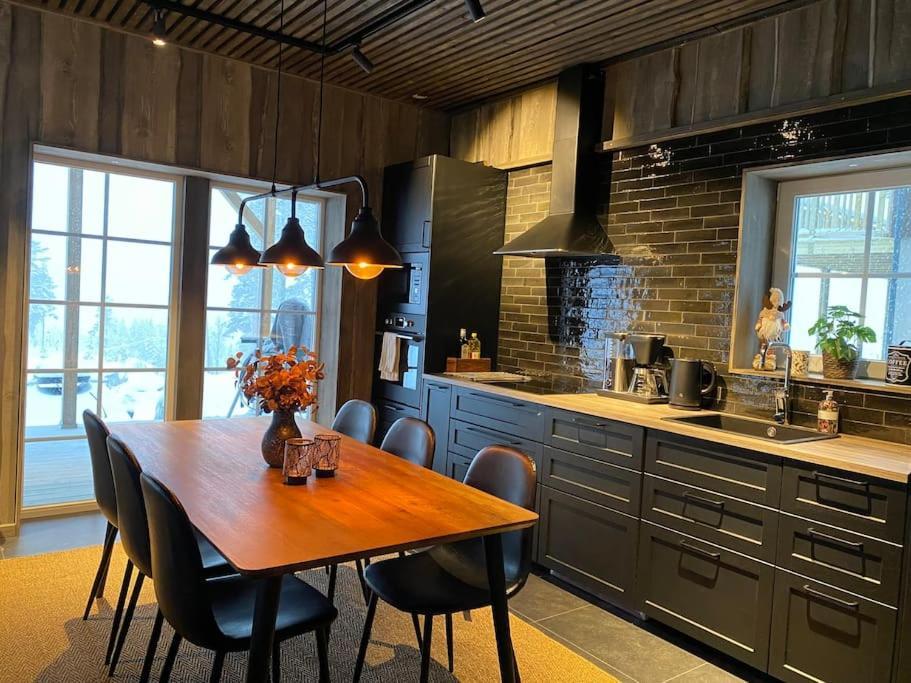 Modern Stuga Med Ski Lodge Kaensla Järvsö 외부 사진